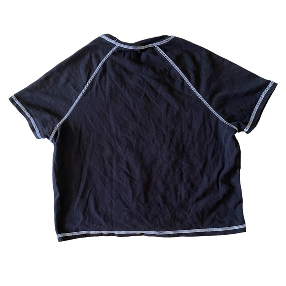 Sold!!!Hot Topic Crop T-shirt Damaged Teddy Bear - Picture 3 of 4